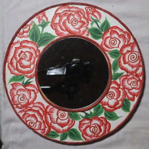Rose Floral mirror craft