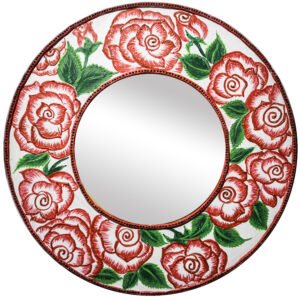 Rose Floral mirror craft
