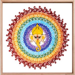 Sri Ganpati mandala art
