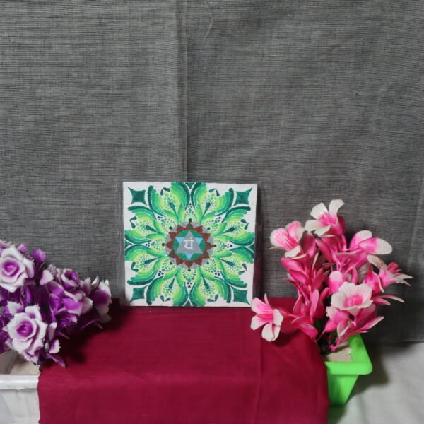 Heart Chakra Healing Mandala Art
