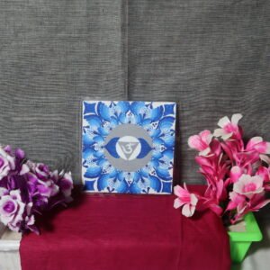 Third Eye Chakra Healing Mandala Art