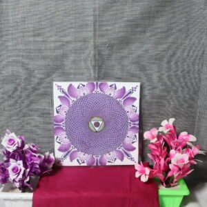 Crown Chakra healing Mandala Art