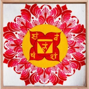 Root Chakra healing Mandala Art