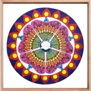 Gratitude Mandala (Geometry of Ipomoea Carnea)