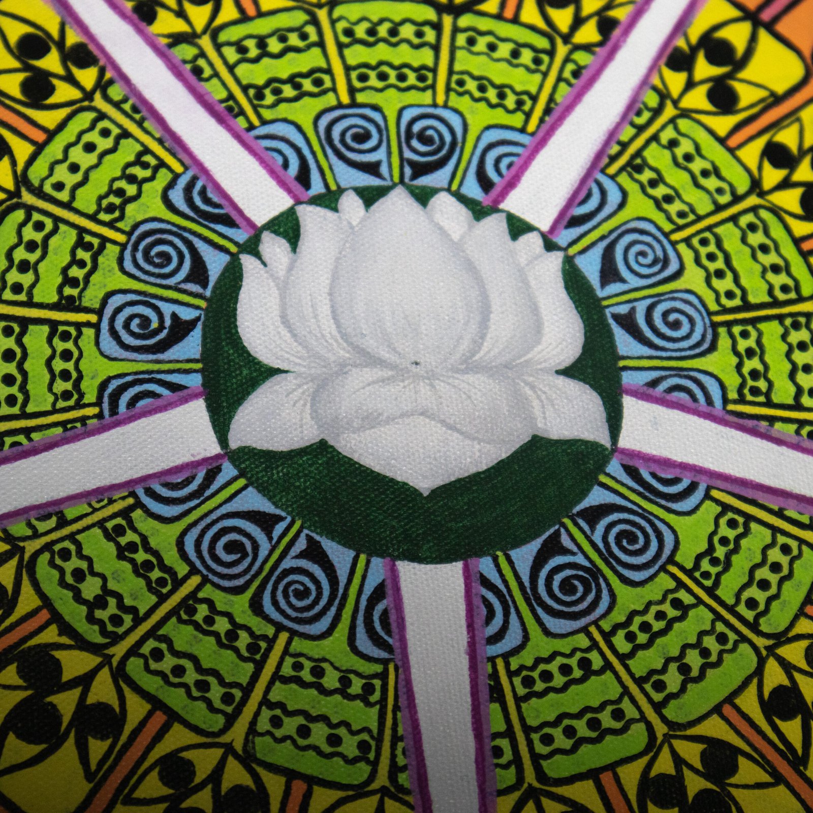 Gratitude Mandala (Geometry of Ipomoea Carnea) - Image 2