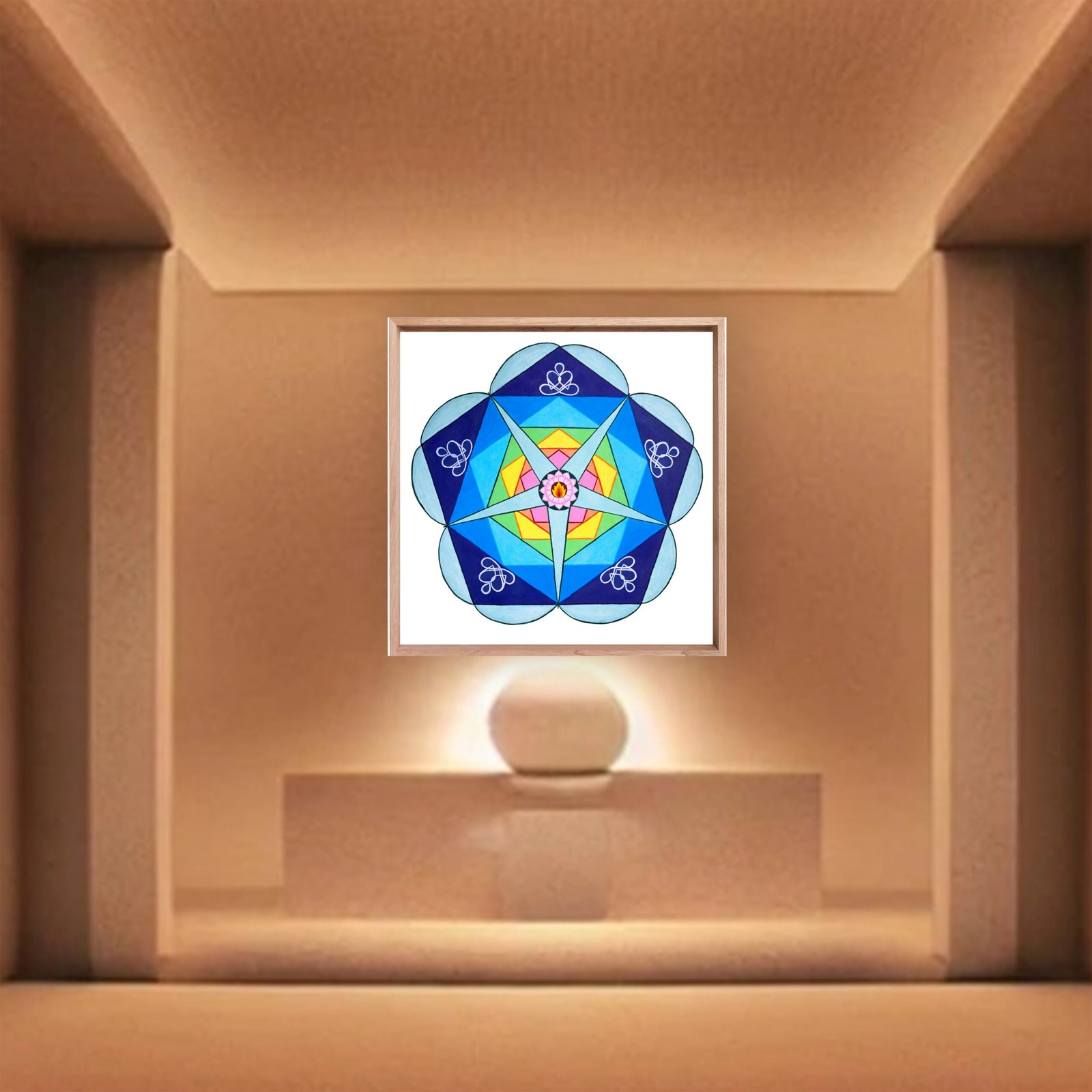 Integral Gratitude Mandala (Geometry of Operculina turpethum) - Image 3