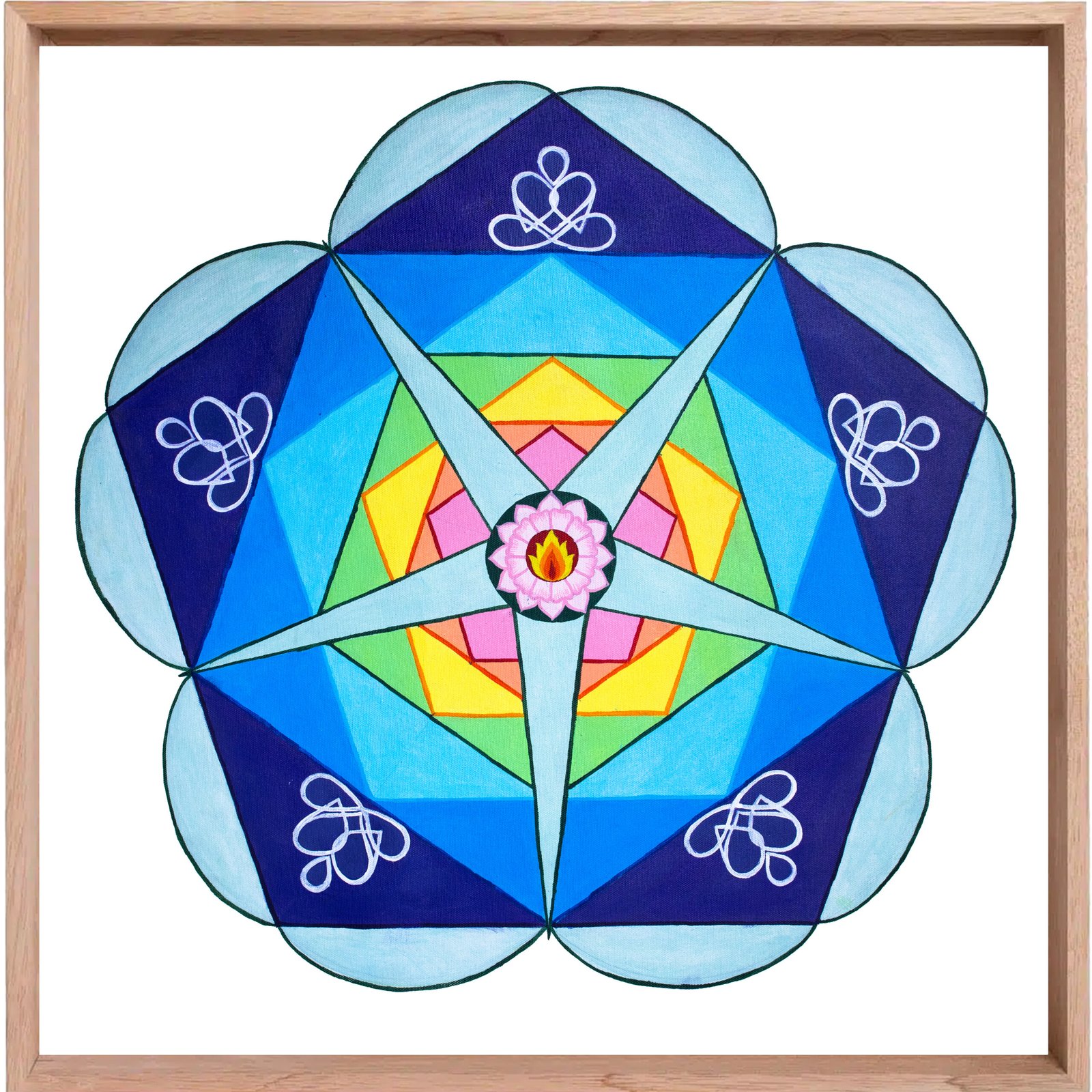 Integral Gratitude Mandala (Geometry of Operculina turpethum)