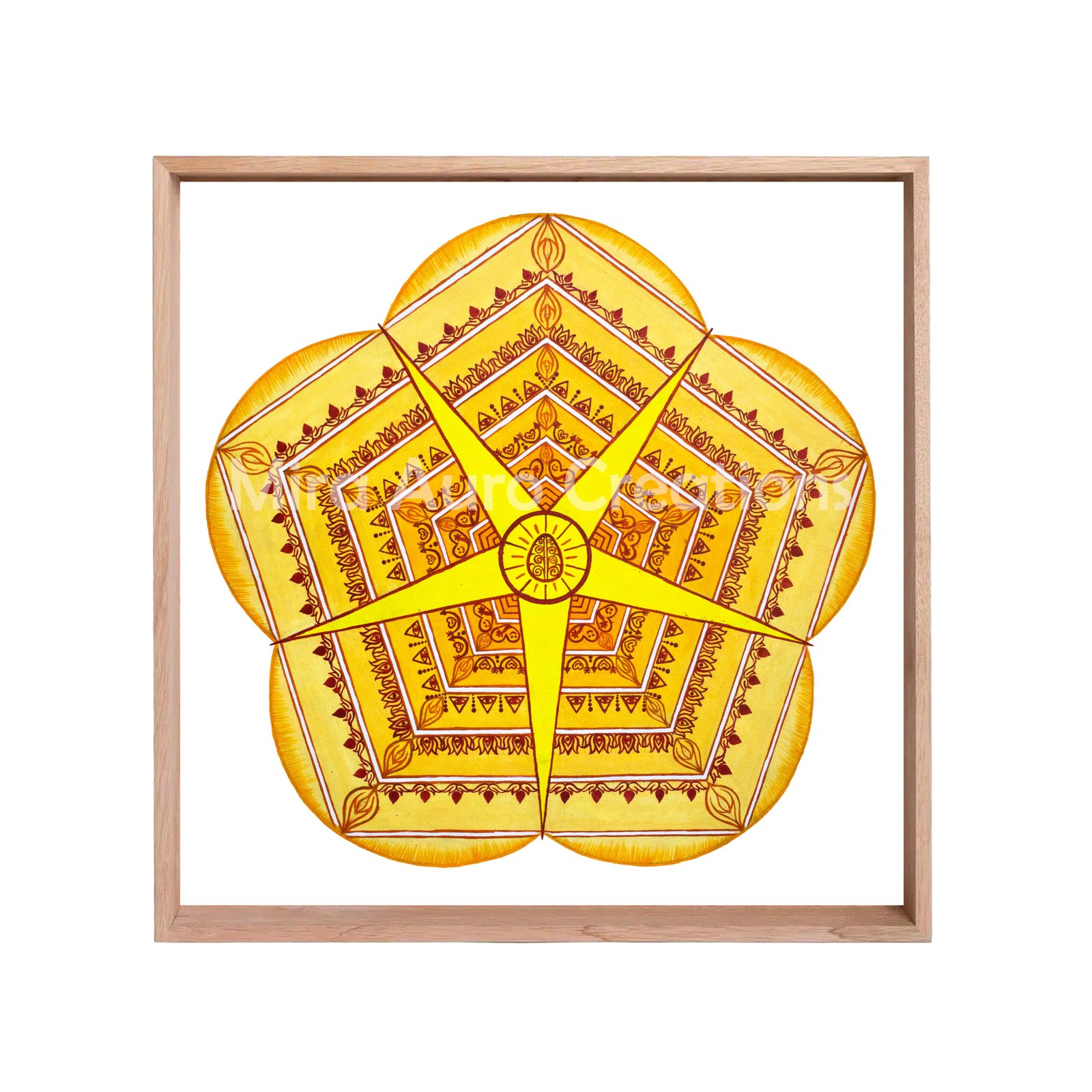 Mental Gratitude Healing Mandala — Art of Clarity, Awareness & Divine Recognition - Image 4