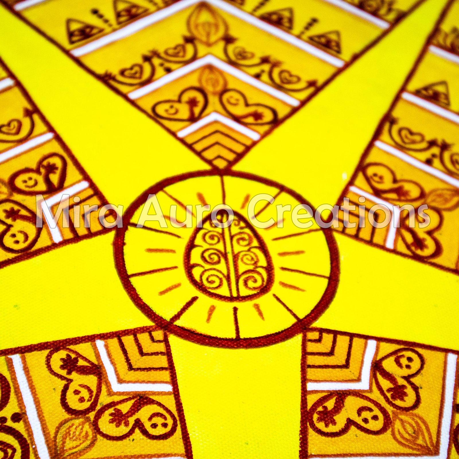 Mental Gratitude Healing Mandala — Art of Clarity, Awareness & Divine Recognition - Image 3